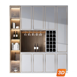 Wine cabinet Skp Files